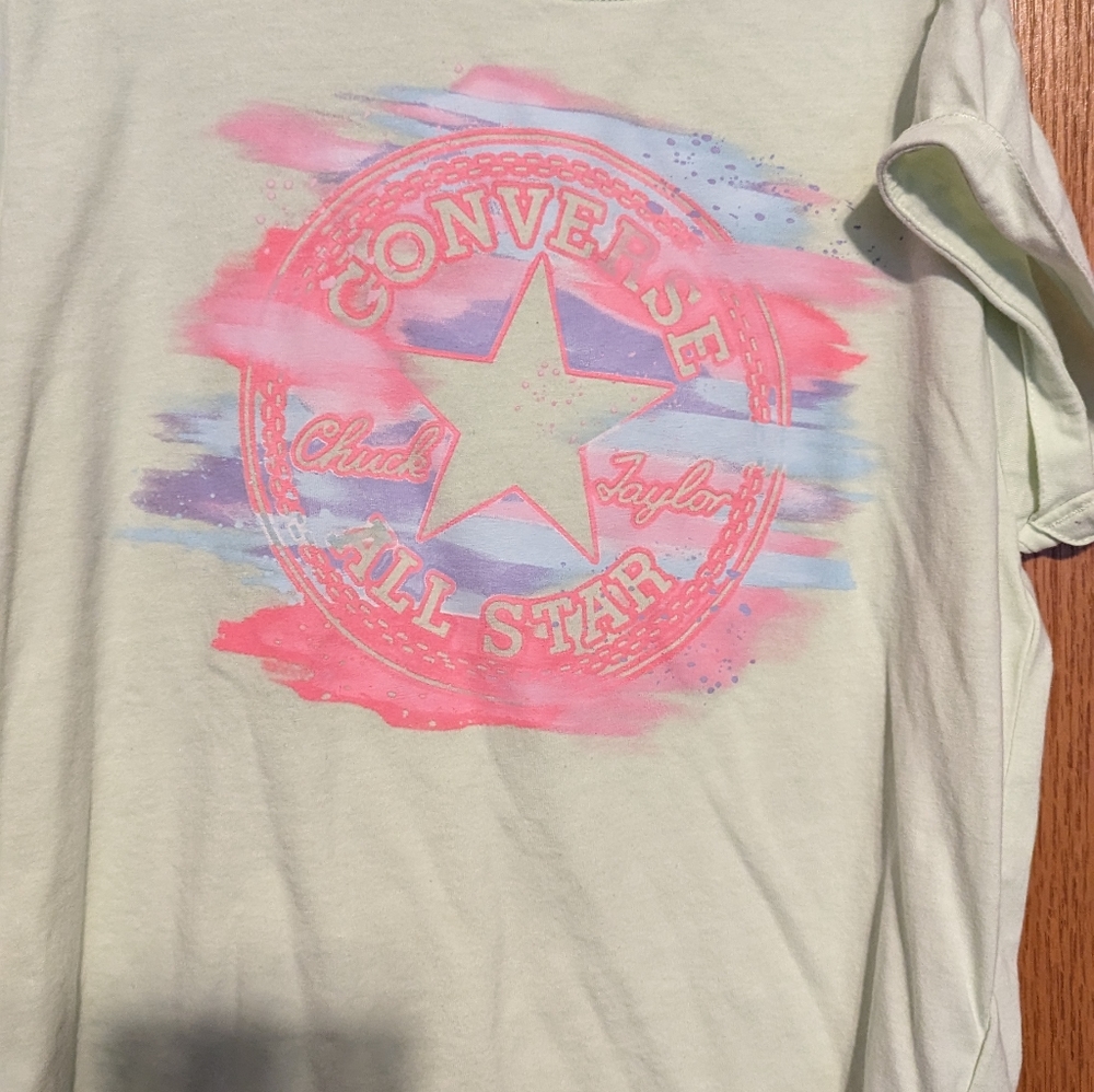 Girls converse shirt